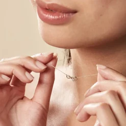 Histoire d'Or Collier Or Jaune Minossa Diamants