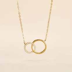 Histoire d'Or Collier Or Jaune Nesrine Oxydes* Colliers|Colliers