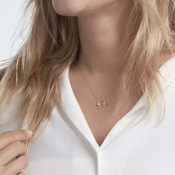 Histoire d'Or Collier Or Jaune Shiela Oxyde Central* Colliers|Colliers