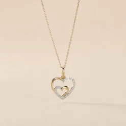 Clearance Histoire d'Or Collier Or Jaune Sigolaine Diamants