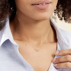 Discount Histoire d'Or Collier Or Jaune Silana Diamants