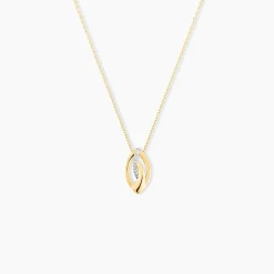 Clearance Histoire d'Or Collier Or Jaune Sven Diamant