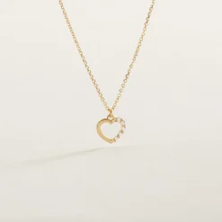 Discount Histoire d'Or Collier Or Jaune Vehanouche Oxydes De Zirconium