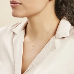 Clearance Histoire d'Or Collier Or Jaune Veridienne Oxyde De Zirconium