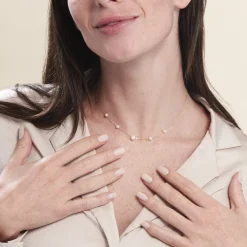 Histoire d'Or Collier Or Jaune Yolanda Perles De Culture* Colliers|Colliers