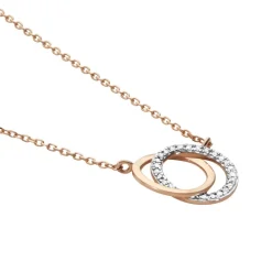 Histoire d'Or Collier Or Rose Tresha Diamants* Colliers|Colliers