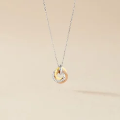 Hot Histoire d'Or Collier Or Tricolore Vanadissa Diamants