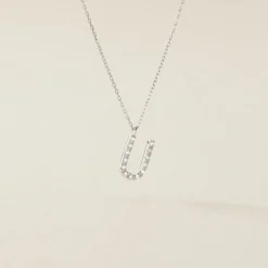 Histoire d'Or Collier Oran Or Blanc Diamant* Colliers|Colliers
