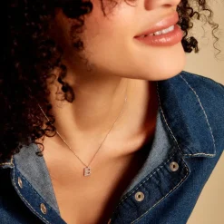 Histoire d'Or Collier Oran Or Blanc Diamant* Colliers|Colliers