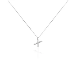 Histoire d'Or Collier Oran Or Blanc Diamant* Colliers|Colliers
