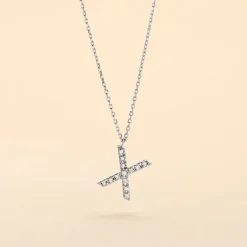 Histoire d'Or Collier Oran Or Blanc Diamant* Colliers|Colliers