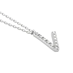 Histoire d'Or Collier Oran Or Blanc Diamant* Colliers|Colliers
