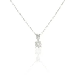 Histoire d'Or Collier Orphee Or Blanc Diamant* Colliers|Colliers