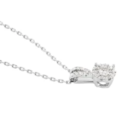Histoire d'Or Collier Orphee Or Blanc Diamant* Colliers|Colliers