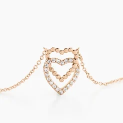 Outlet Histoire d'Or Collier Ottavia Argent Rose Oxyde De Zirconium