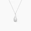 New Histoire d'Or Collier Paloma Argent Blanc Oxyde De Zirconium