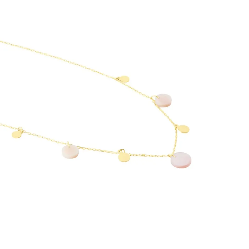 Histoire d'Or Collier Pampilles Colorées Or Jaune Nacre* Colliers|Colliers