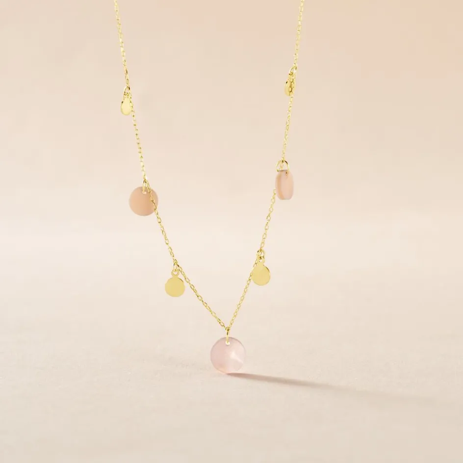 Histoire d'Or Collier Pampilles Colorées Or Jaune Nacre* Colliers|Colliers