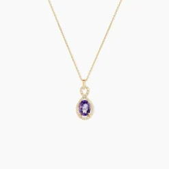 Histoire d'Or Collier Passion Or Jaune Amethyste Et Oxyde De Zirconium* Colliers|Colliers