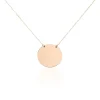 Histoire d'Or Collier Pastille Gravable Or Rose* Bijoux Personnalisés|Colliers