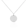 Online Histoire d'Or Collier Paula Argent Blanc