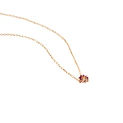 Histoire d'Or Collier Pavel Argent Rose Oxyde De Zirconium argent rose oxyde rose