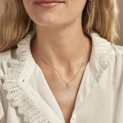 New Histoire d'Or Collier Paz Argent Blanc