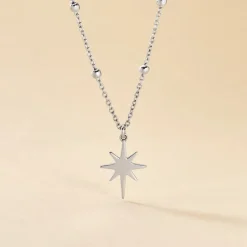 New Histoire d'Or Collier Pearce Argent Blanc
