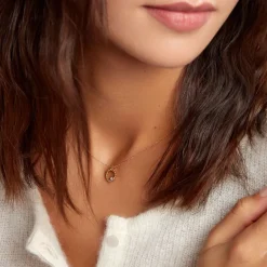 Online Histoire d'Or Collier Pearly Effect Or Jaune Diamant