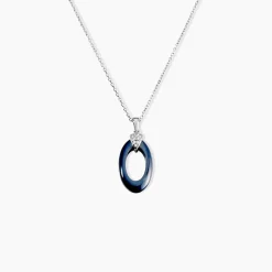 Histoire d'Or Collier Peer Argent Blanc Oxyde De Zirconium* Colliers|Colliers