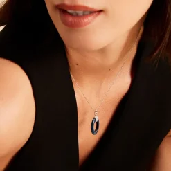 Histoire d'Or Collier Peer Argent Blanc Oxyde De Zirconium* Colliers|Colliers