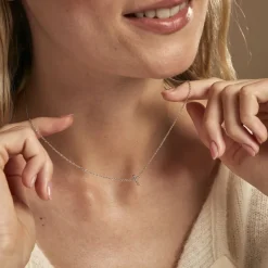 Histoire d'Or Collier Peyton Argent Blanc* Colliers|Colliers