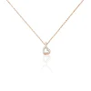 New Histoire d'Or Collier Phanie Argent Rose Oxyde De Zirconium