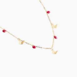 New Histoire d'Or Collier Phyliss Or Jaune Oxyde De Zirconium