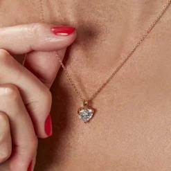 Histoire d'Or Collier Plaqué Or Caner Oxydes De Zirconium* Colliers|Colliers