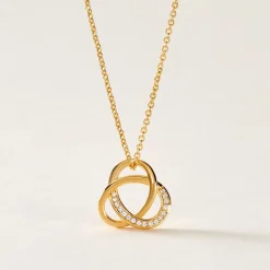 Histoire d'Or Collier Plaqué Or Henia Oxydes De Zirconium* Colliers|Colliers