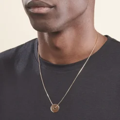 Hot Histoire d'Or Collier Plaqué Or Jaune Cailean