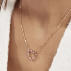 New Histoire d'Or Collier Plaqué Or Jaune Danaë Oxydes De Zirconium