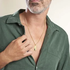 Histoire d'Or Collier Plaqué Or Jaune Francesco Onyx Noir* Colliers|Colliers