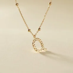 Histoire d'Or Collier Plaqué Or Jaune Lettra* Colliers|Colliers