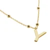 Histoire d'Or Collier Plaqué Or Jaune Lettra* Colliers|Colliers