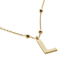 Histoire d'Or Collier Plaqué Or Jaune Lettra* Colliers|Colliers