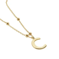 Histoire d'Or Collier Plaqué Or Jaune Lettra* Colliers|Colliers