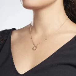 Histoire d'Or Collier Plaqué Or Jaune Lettra* Colliers|Colliers