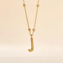 Histoire d'Or Collier Plaqué Or Jaune Lettra* Colliers|Colliers