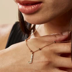 Histoire d'Or Collier Plaqué Or Jaune Lettra* Colliers|Colliers