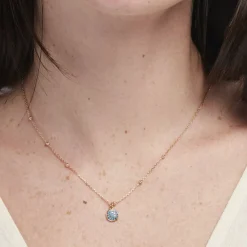 Online Histoire d'Or Collier Plaqué Or Jaune Mikayla Oxydes De Zirconium