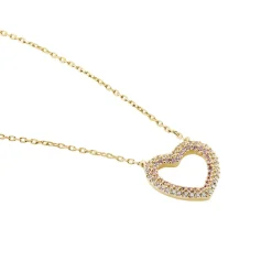 Histoire d'Or Collier Plaqué Or Jaune Xavia Oxydes De Zirconium* Colliers|Colliers