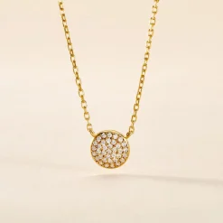 Histoire d'Or Collier Plaqué Or Larraso Oxydes De Zirconium* Colliers|Colliers