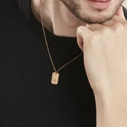 Outlet Histoire d'Or Collier Plaqué Or Quintien